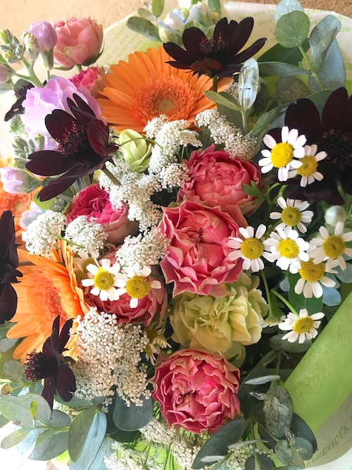 結婚記念日に贈るナチュラルな花束オーダーメイド花ギフト店desertrose